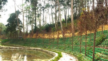 Proyecto de rehabilitación del estanque de la granja Shihmen en el condado de Miaoli, Taiwán