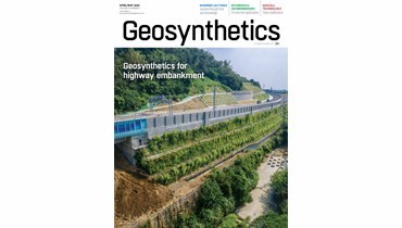 Nuevo caso de estudio presentado en la portada de la revista Geosynthetics