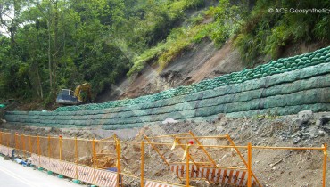 Rehabilitación de pendientes, Ruta 47, Taichung, Taiwán