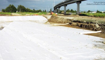 Amélioration des sols pour le projet de modernisation de la passerelle des autoroutes du Queensland, Australie