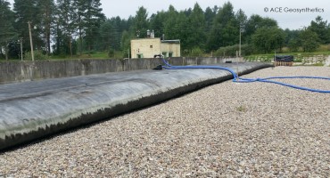 Sludge Dewatering in a Sewage Treatment Plant, Lithuania