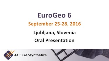 ACE Geosynthetics presents hydraulic application at EuroGeo 6, Slovenia ACE Geosynthetics presents hydraulic application at EuroGeo 6, Slovenia