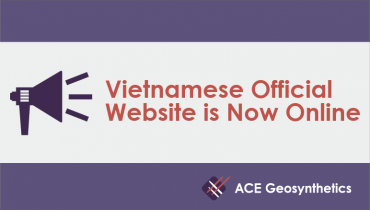 ACE Geosynthetics Vietnamese Official Website is Now Online