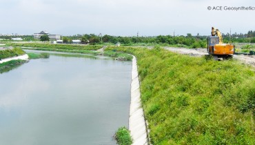 Reinforced Soil Slope for Revetment Project, Pingtung, Taiwan