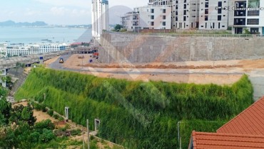 ACEGrid® Reinforced Embankment for a Road Widening Project in Cai Dam Geleximco Urban Area, Ha Long City, Vietnam