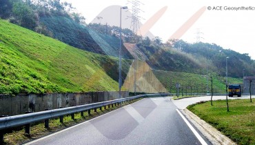 Slope Rehabilitation, Xihu Service Area, National Freeway No. 3, Miaoli, Taiwan
