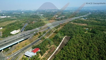 Reinforced Soil Slope at the Entrance of Gukeng Interchange, National Freeway No. 3, Taiwan