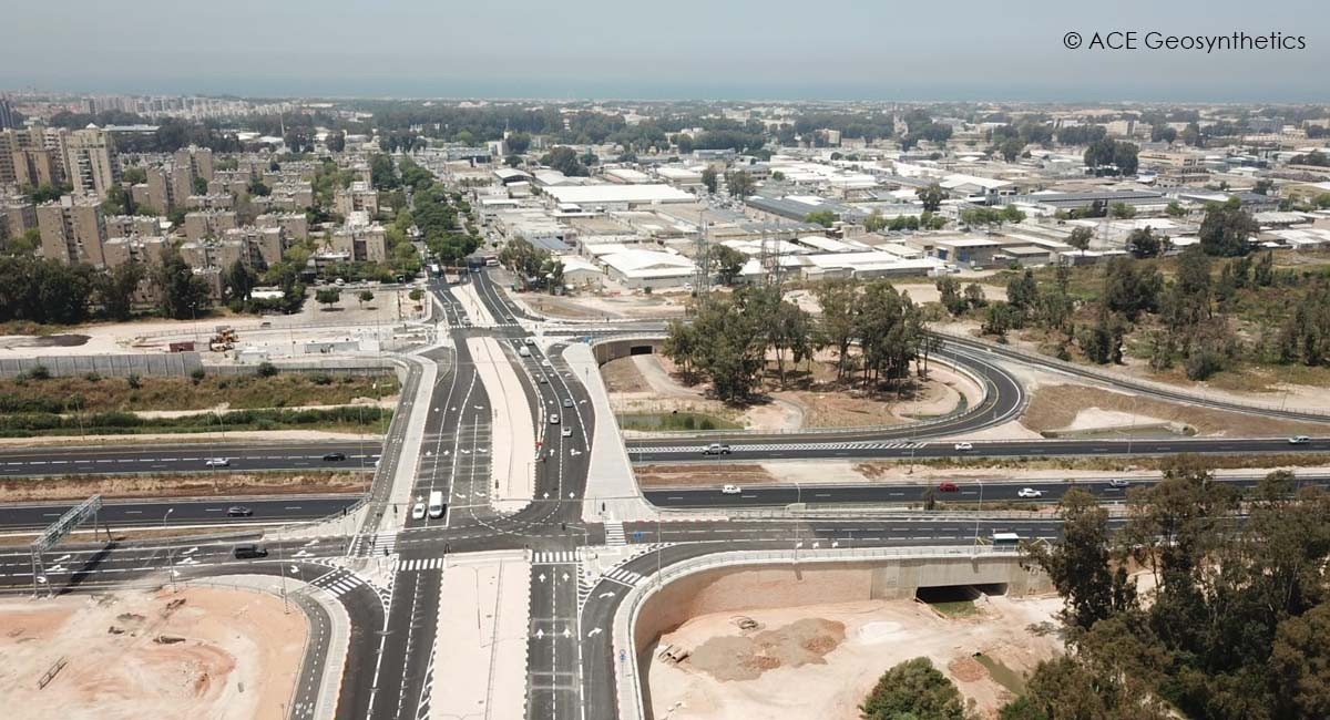 Segmental Block Reinforced Structure Applied for the Highway Interchange Project, Israel