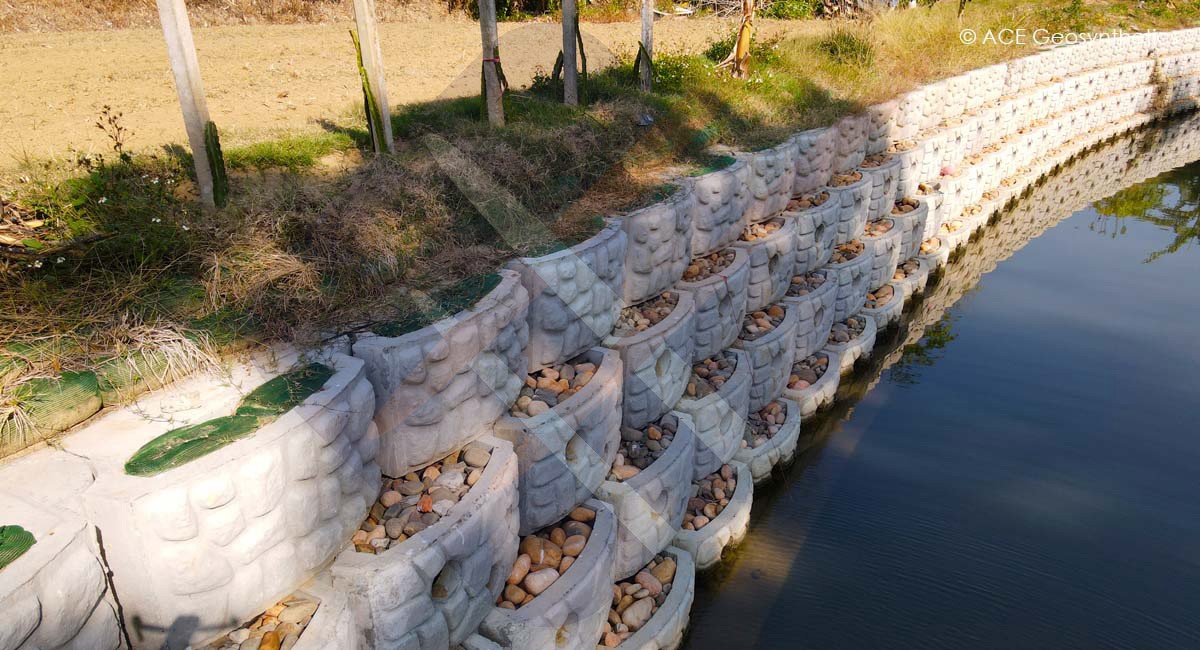 La aplicación de ACEModule™ para la restauración de arroyos en el río superior del puente cóncavo de Shubu, municipio de Baoshan, condado de Hsinchu, Taiwán