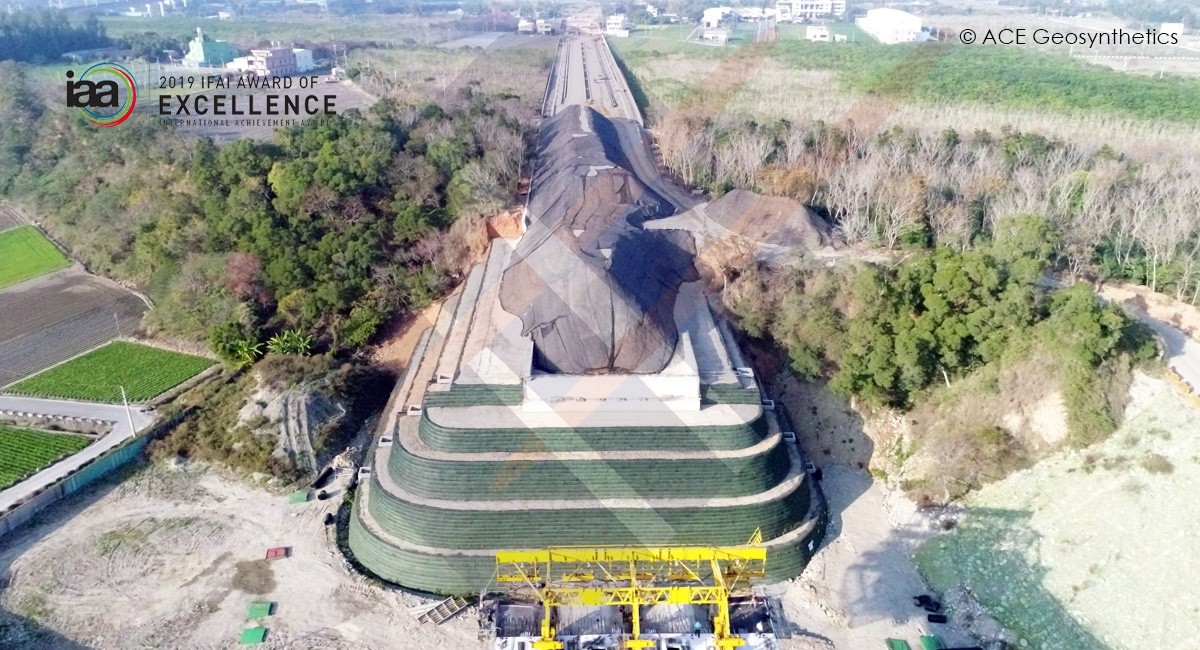 Application of Geogrid Reinforced Structure for Abutment Construction, Taichung, Taiwan