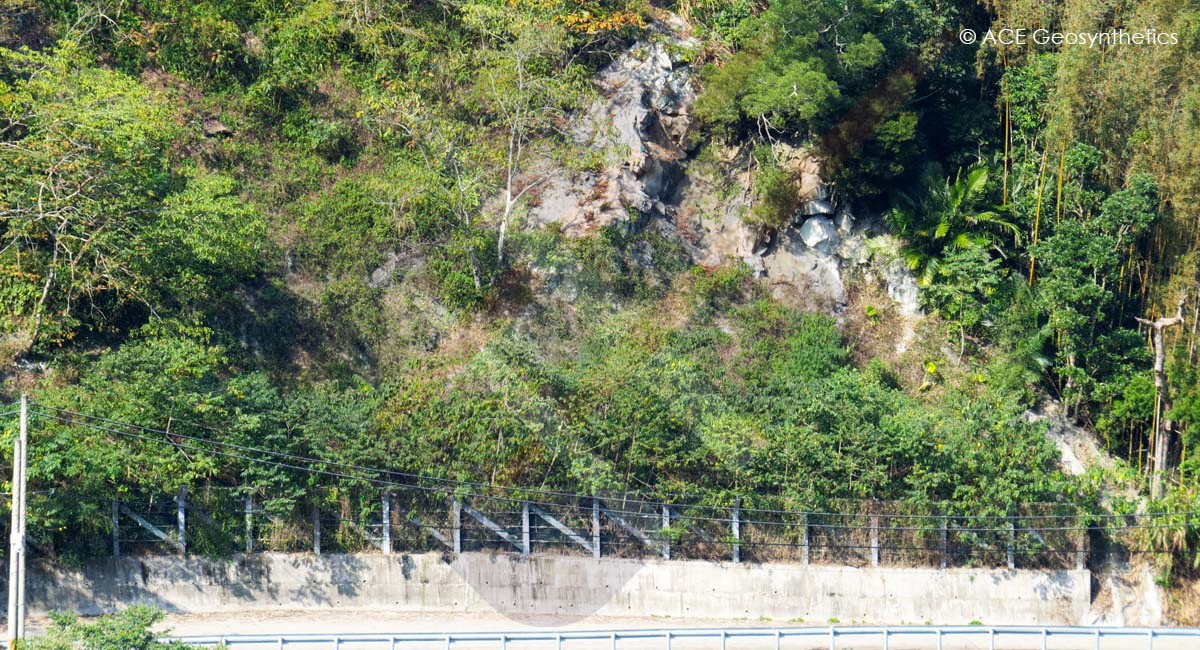 Roadside Slope Rehabilitation with ACEMat™ R, Aboriginal Tribe, Miaoli County, Taiwan