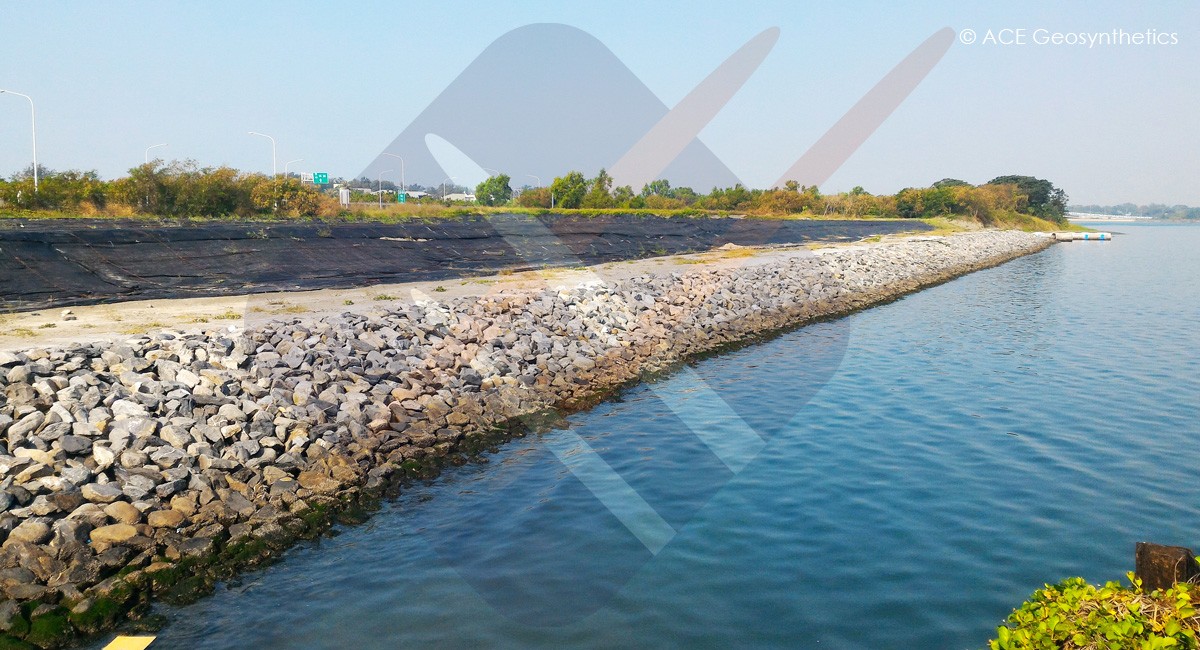 Dredge and Land Reclamation, Anping Harbor, Tainan, Taiwan