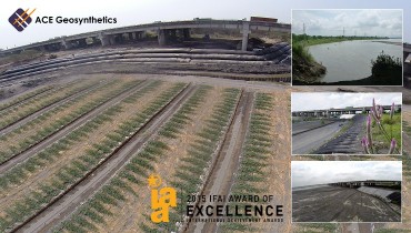 ACE Geosynthetics honored with the 2015 IFAI Award of Excellence